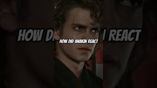 How Anakin REACTED to Palpatine KILLING the Jedi shorts [upl. by Hna342]