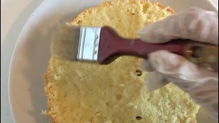 Sirop de sucre pour gâteau شراب السكر للكيك sugar syrup for cake [upl. by Leimad671]