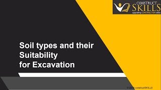 150 02 N Understanding Soil Type before Excavation [upl. by Nauqram139]