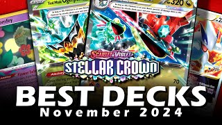 Top 10 Meta Decks in Pokémon TCG November 2024 [upl. by Enitsud]