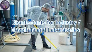 Disinfectant solutions for pharmaceutical industry industry hospitals and laboratories [upl. by Ahsimik287]