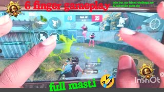 bgmi 6 finger gameplay Full headcam 40 fps my friend challenge me you win this tdm game me 10 sub [upl. by Gollin950]