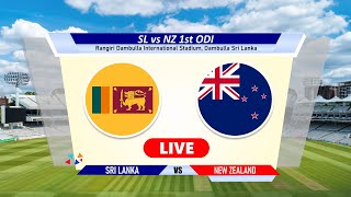 🔴Sri Lanka vs New Zealand 1st ODI  Live Cricket Match Today Score amp Commentary [upl. by Nyasuh318]