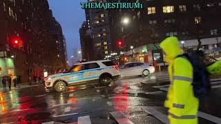 FDNY RESPONDING COMPILATION 104 FULL OF BLAZING SIRENS amp LOUD AIR HORNS THROUGHOUT NEW YORK CITY [upl. by Virgilio201]