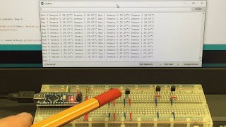 Arduino DS18B20DS18S20 Temperature Sensor and 1Wire Bus – The Details [upl. by Honey]