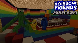 Rainbow Friends Chapter 2 Map Minecraft BedrockEdition DEMO Part 2 [upl. by Carbrey]