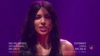 Loreen  Statements Melodifestivalen 2017  Andra Chansen 04032017 Subtitles [upl. by Erleena]