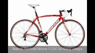 Bianchi Rennrad Nirone 7 C2C 20Gang Ultegra [upl. by Ronaele]