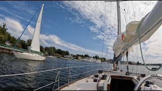 Entering the Harbor in Pentwater Michigan [upl. by Ma]