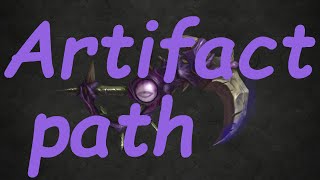 Shadow Priest Legion Artifact path PvE [upl. by Ativoj]