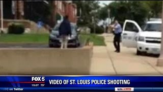 St Louis police shooting video leaves many shocked [upl. by Harshman]