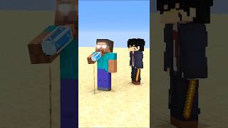 Flip The Bottle Challenge In Minecraft By BigSchoolMinecraft shorts minecraft [upl. by Amalle497]