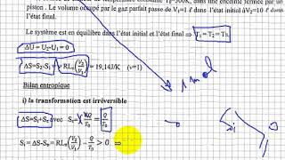 thermodynamique 2 smp s3 darijaExemple dun gaz parfait [upl. by Thomey]