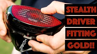 TESTING THE NEW TAYLORMADE STEALTH DRIVER WITH PGA TOUR FITTING TIPS  TrottieGolf [upl. by Thane]