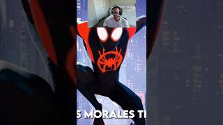 Prowler theme reversed vs Miles Morales theme 🕷️ viral milesmorales spiderman prowler shorts [upl. by Sairu]