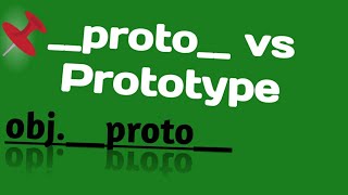 Difference between proto and Prototype in JavaScript  Well explained  Astute Js [upl. by Anwahsed]