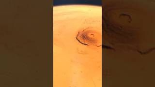 Explore Olympus Mons Mars Giant Volcanoshorts short trending mars spacefact facts [upl. by Aissatan]