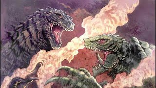 GODZILLA vs GAMERA  FULL BATTLE [upl. by Mcgrody]