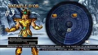 Saint Seiya Soldiers Soul  Bataille dor  Aiolia du Lion 3 [upl. by Jabe]