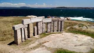 Celtic Stonehenge Monument in A Coruna Spain [upl. by Eulalee]