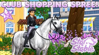 Star Stable  Club Horses and Outfits Shopping Spree 🛍️🐴 [upl. by Ailugram]