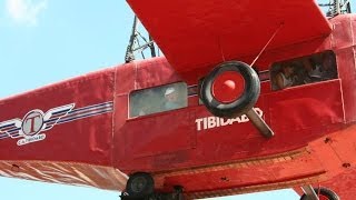 Avio  Airplane Ride Tibidabo Barcelona 2013 [upl. by Waverley488]