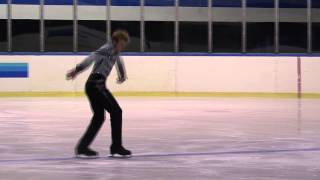 27 Niko ULANOVSKY GER  ISU JGP Baltic Cup 2013 Junior Men Short Program [upl. by Ronnoc]