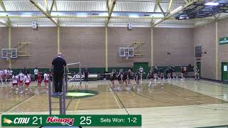 CMU Blazers Volleyball v St Boniface Rouges [upl. by Gillie]