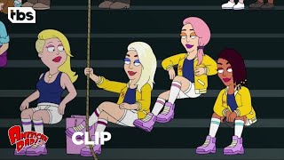 American Dad French Club Fashion Show Clip  TBS [upl. by Nnyliram]