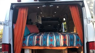 Van Tour  2015 RAM ProMaster 2500 159quot High Roof Camper Van Conversion [upl. by Kirven168]