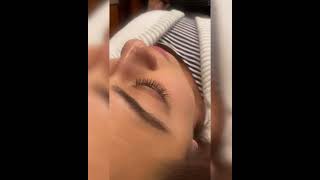 Beginning Lash Tech Journey Client 2 newlashtech eyelashextensions beautysalon minkeyelashes [upl. by Aisanahta]