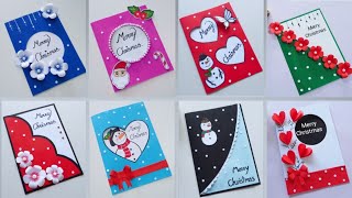 Easy and Beautiful Christmas Greetings Cards Idea  Merry Christmas Card Idea 2021 [upl. by Epperson77]