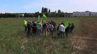 Visite des Verts au plateau de Saclay [upl. by Aerdnaxela]