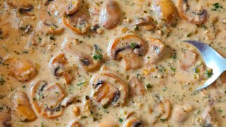 Creamy Mushroom Sauce Recipe [upl. by Boak]