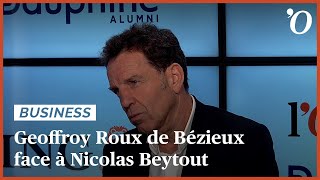 Geoffroy Roux de Bézieux «Les entreprises doivent protéger leurs données» [upl. by Gnourt]