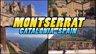 MONTSERRAT  Catalonia  Spain 4k [upl. by Cirri310]