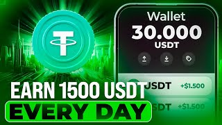 Earn 1500 USDT Daily 💸🚀 Easy Passive Income Guide 🤑🔥 [upl. by Ailec]