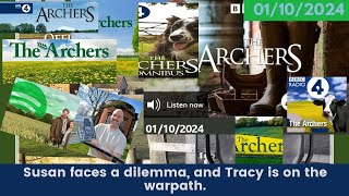 2024 10 01 The Archers Soap Opera [upl. by Secnarfyram]