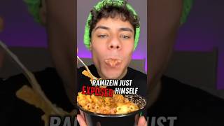 Ramizein Just Exposed Himself 🤯 shorts short ramizeinn mukbang food storytime spiceking [upl. by Sterner]