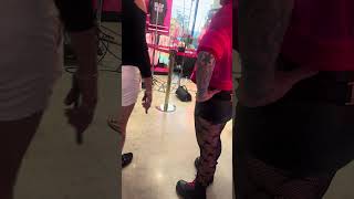 JEFFREE STAR ATTACKS Fans at Meet and Greet LA Opening of Makeup and Meat jeffreestar shorts [upl. by Amikan]