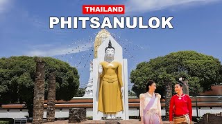 Thailand Travel  Phitsanulok City Tour  Wat Phra Si Rattana Mahathat 🙏🇹🇭❤️ [upl. by Iahc957]