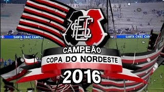 Gols de Campinense 1 x 1 Santa Cruz pela final da Copa do Nordeste 2016 [upl. by Nizam]