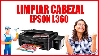 LIMPIAR CABEZAL IMPRESORA EPSON L360 [upl. by Blayne]