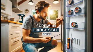 How to Replace a Refrigerator Door Seal Screws Guide [upl. by Korenblat]