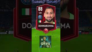 DONNARUMMA EN TODOS LOS FIFA MOBILEFC MOBILE 1725 fc25 [upl. by Jari]