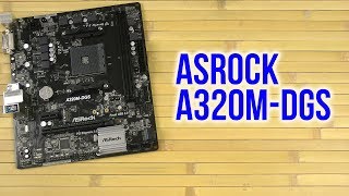 Распаковка ASRock A320MDGS [upl. by Xuaeb]