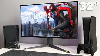 LG UltraGear 32GQ950 Review  The ULTIMATE 32 inch 4K HDMI 21 GAMING Monitor [upl. by Adriene]