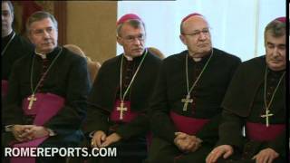 Pope meets with Australian bishops during ad limina visit [upl. by Blayze]