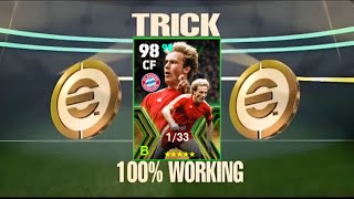 Trick to get epic kRummenigge in Efootball  first try🔥💯check the comment‼️ [upl. by Ennahs512]