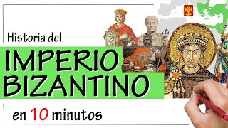 Historia del IMPERIO BIZANTINO  Resumen  Origen auge y decadencia [upl. by Esadnac704]